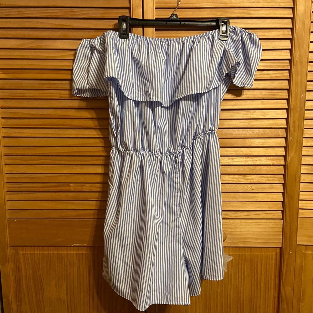 Seersucker Romper